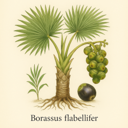 Пальма сахарная - Borassus flabellifer
