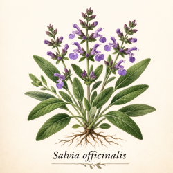 Шалфей лекарственный - Salvia officinalis