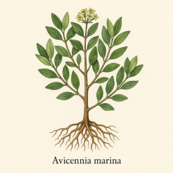 Авиценния морская — Avicennia marina