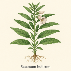 Черный кунжут (масло) - Sesamum Indicum (oil)