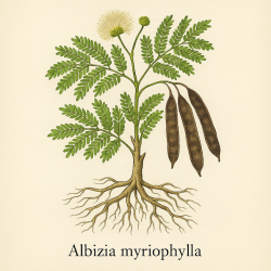Альбизия мелколистная - Albizia Myriophylla 