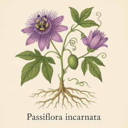 Пассифлора мясо-красная - Passiflora incarnata