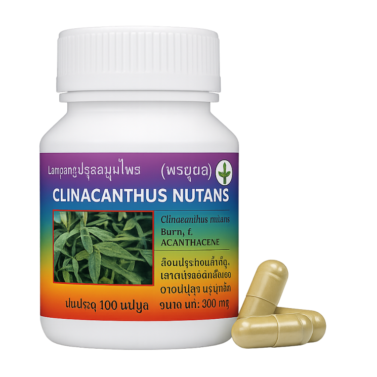 Клинакантус поникающий капсулы – Clinacanthus Nutans Capsules (LHCC)