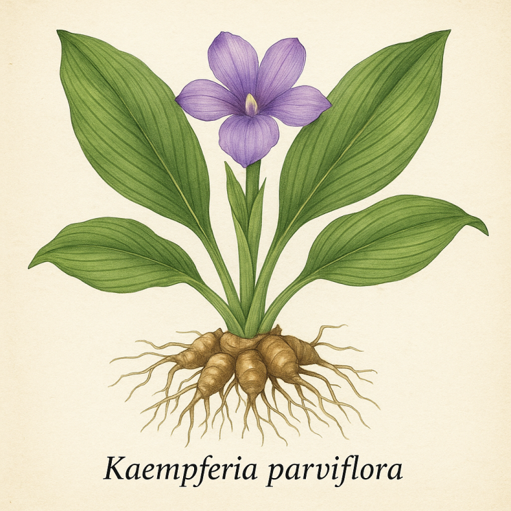 Кемпферия Мелкоцветковая - Kaempferia parviflora