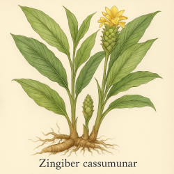 Имбирь кассумунар - Zingiber Cassumunar