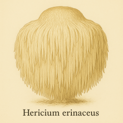 Ежовик гребенчатый - Hericium erinaceus