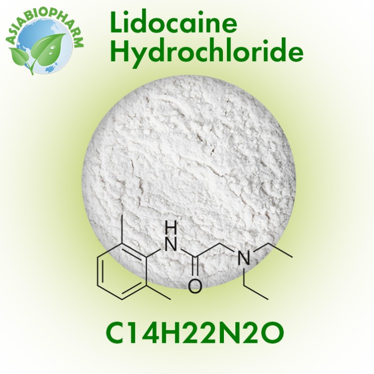 Lidocaine hydrochloride (chemically pure)