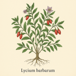 Дереза обыкновенная - Lycium barbarum