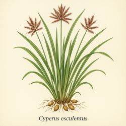 Чуфа съедобная (клубень) — Cyperus esculentus 