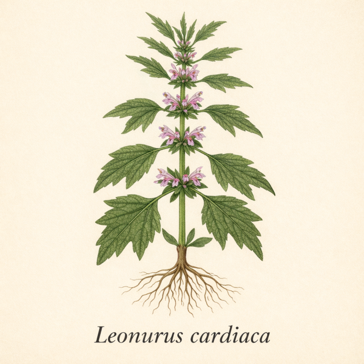 Пустырник обыкновенный (сердечный) - Leonurus cardiaca