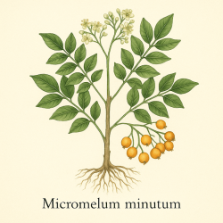 Микромелум мелкоплодный (плод) - Micromelum Minutum (fruit)