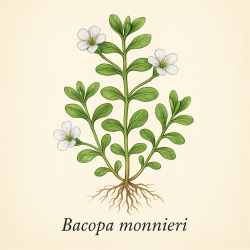 Бакопа Монье - Bacopa monnieri(Порошок) 