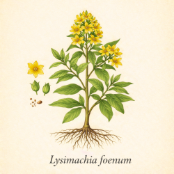 Вербейник пажитниковый  -  Lysimachia foenum