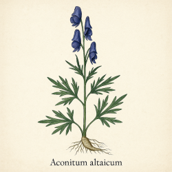 Аконит Алтайский - Aconitum altaicum