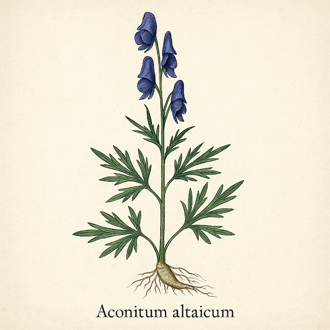 Аконит Алтайский - Aconitum altaicum