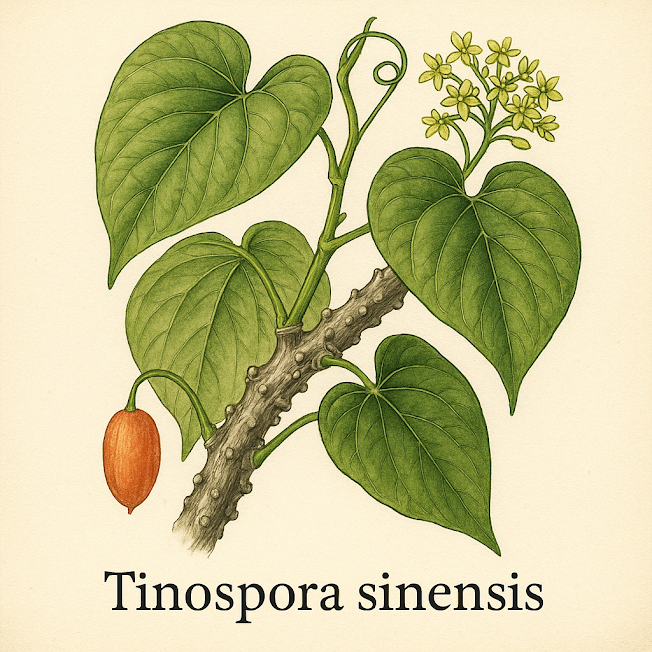 Тиноспора крючковатая — Tinospora sinensis 