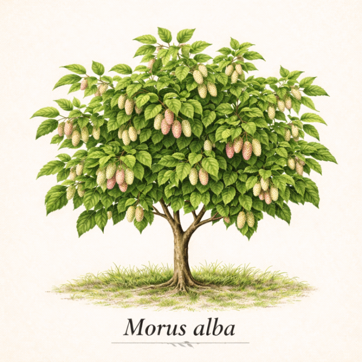 Шелковица белая - Morus alba