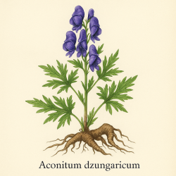 Аконит джунгарский - Aconitum dzangaricum