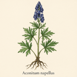 Аконит синий - Aconitum napellus 