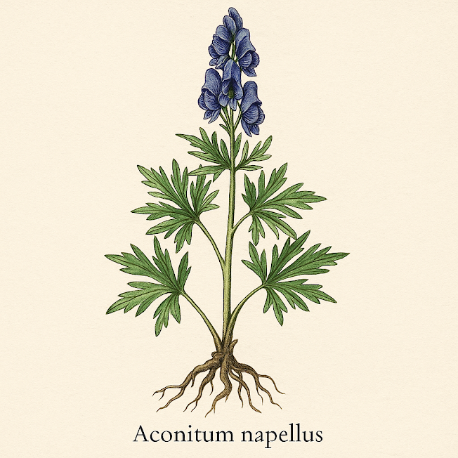 Аконит синий - Aconitum napellus 