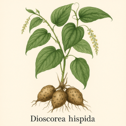 Диоскорея шероховатая - Dioscorea Hispida
