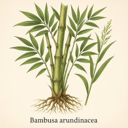 Бамбук тростниковидный  - Bambusa arundinacea   