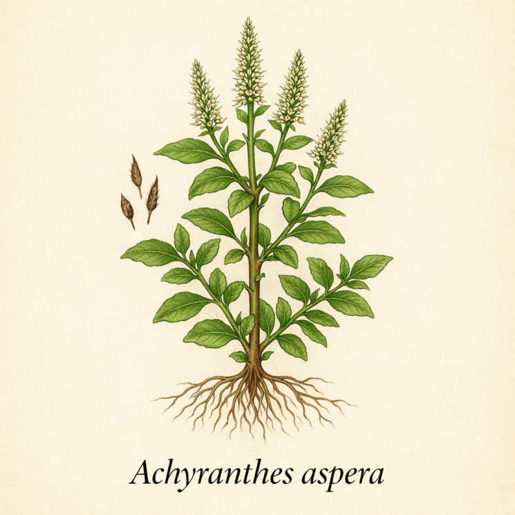 Ахирантес шероховатый (Соломоцвет) - Achyranthes Aspera