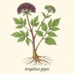 Дудник гигантский - Angelica gigas