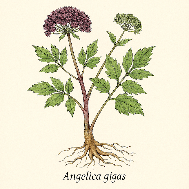 Дудник гигантский - Angelica gigas