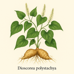 Диоскорея многоцветковая - Dioscorea polystachya Turcz