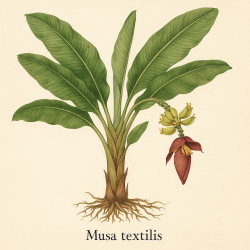 Банан текстильный — Musa textilis 