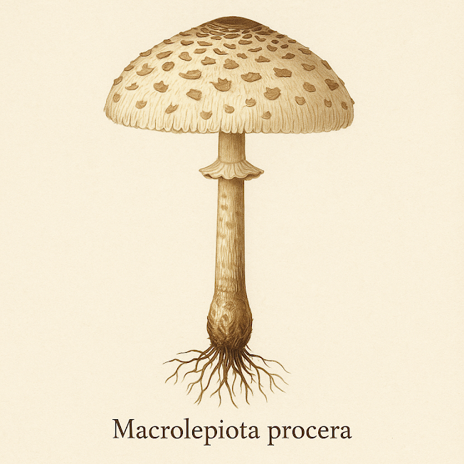 Зонтик пестрый - Macrolepiota procera