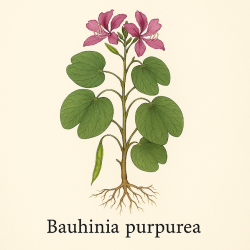 Бауиния пурпурная — Bauhinia purpurea 