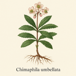 Зимолюбка зонтичная - Chimaphila umbellate