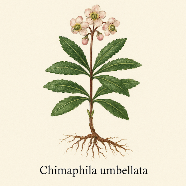 Зимолюбка зонтичная - Chimaphila umbellate