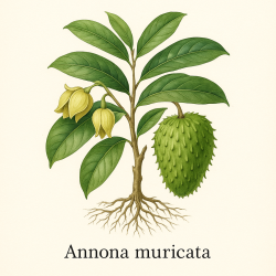 Аннона колючая - Annona Muricata   