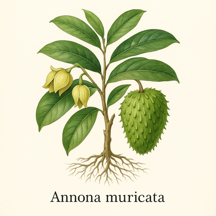 Аннона колючая - Annona Muricata   