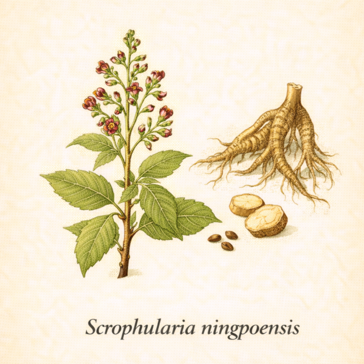 Норичник нингпонский - Scrophularia ningpoensis