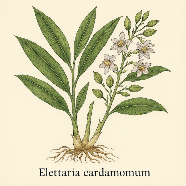 Кардамон настоящий - Elettaria Cardamomum 