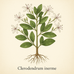 Бриделия овальная - Clerodendrum inerme 