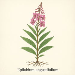 Кипрей узколистный - Epilobium angustifolium 