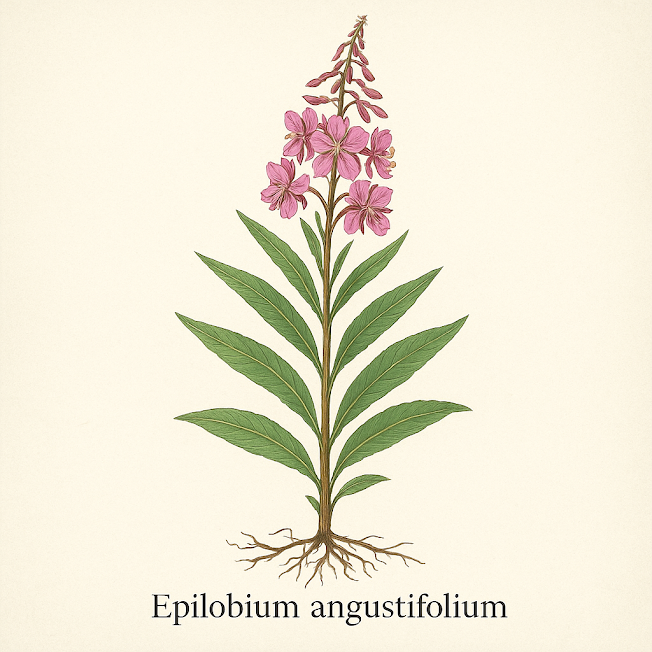 Кипрей узколистный - Epilobium angustifolium 