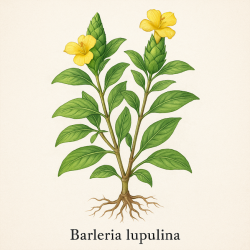 Барлерия лупулиноподобная - Barleria Lupulina