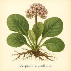 Бергения толстолистная - Bergenia Crassifolia (L) Frisch