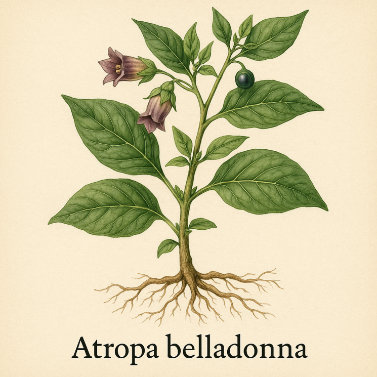 Белладонна обыкновенная - Atropa belladonna