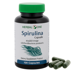Спирулина капсулы - Spirulina Capsules (Herbal One)