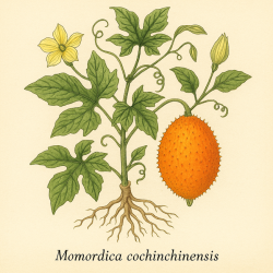 Момордика красная — Momordica cochinchinensis 