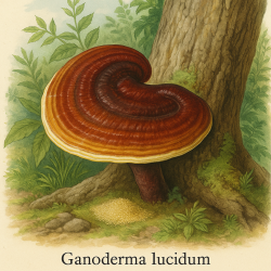 Трутовик Лакированный - Ganoderma lucidum