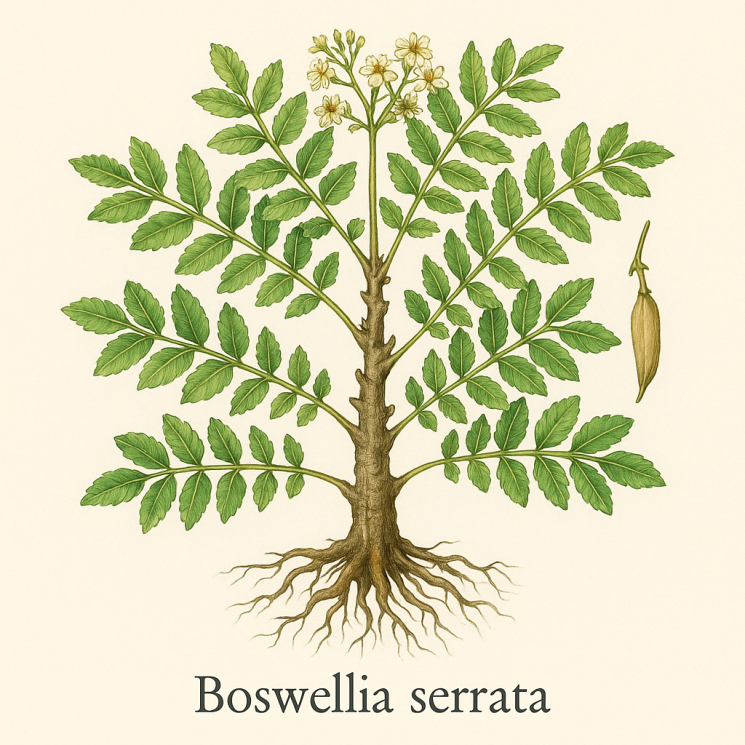 Босвеллия пильчатая - Boswellia serrata