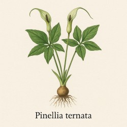 Пинеллия тройчатая - Pinellia ternata